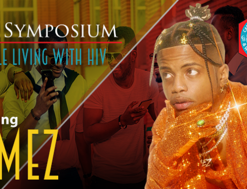 LGBTQ+ Recording Artist Damez performs at The Symposium People Living with HIV